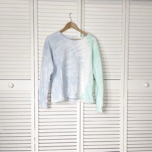 J Crew tie dye boxy sweatshirt